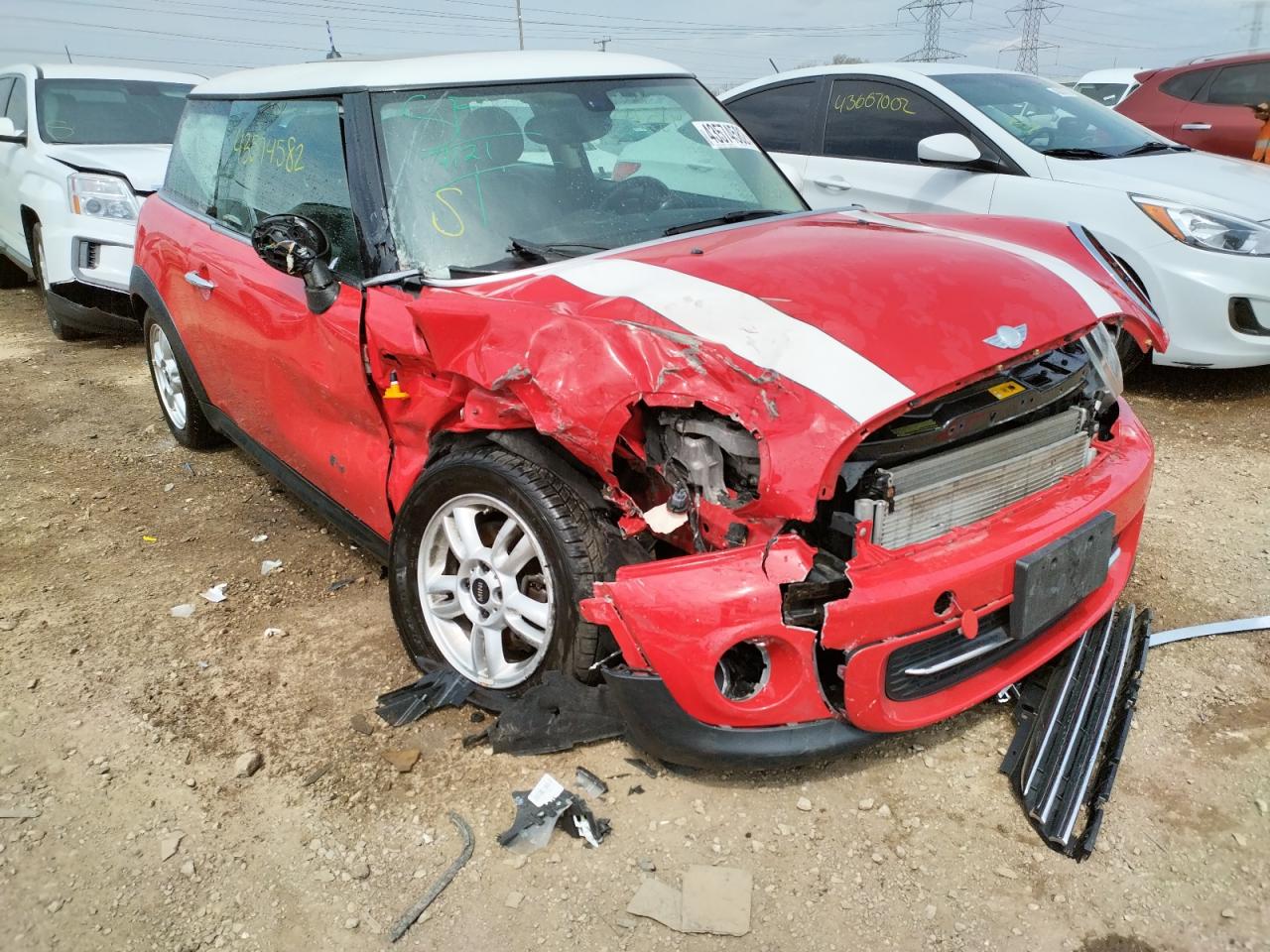 MINI COOPER 2013 with VIN WMWSU3C50DT692512 - Photo from auction