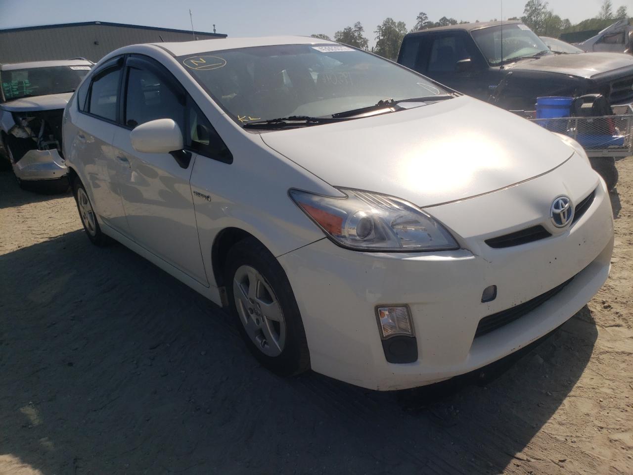 TOYOTA PRIUS 2011 with VIN JTDKN3DU7B0300095 - Photo from auction