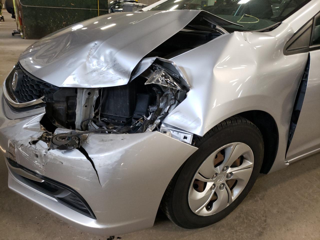 Photo 9 from auction – 2013 HONDA CIVIC LX with VIN 19XFB2F52DE029368