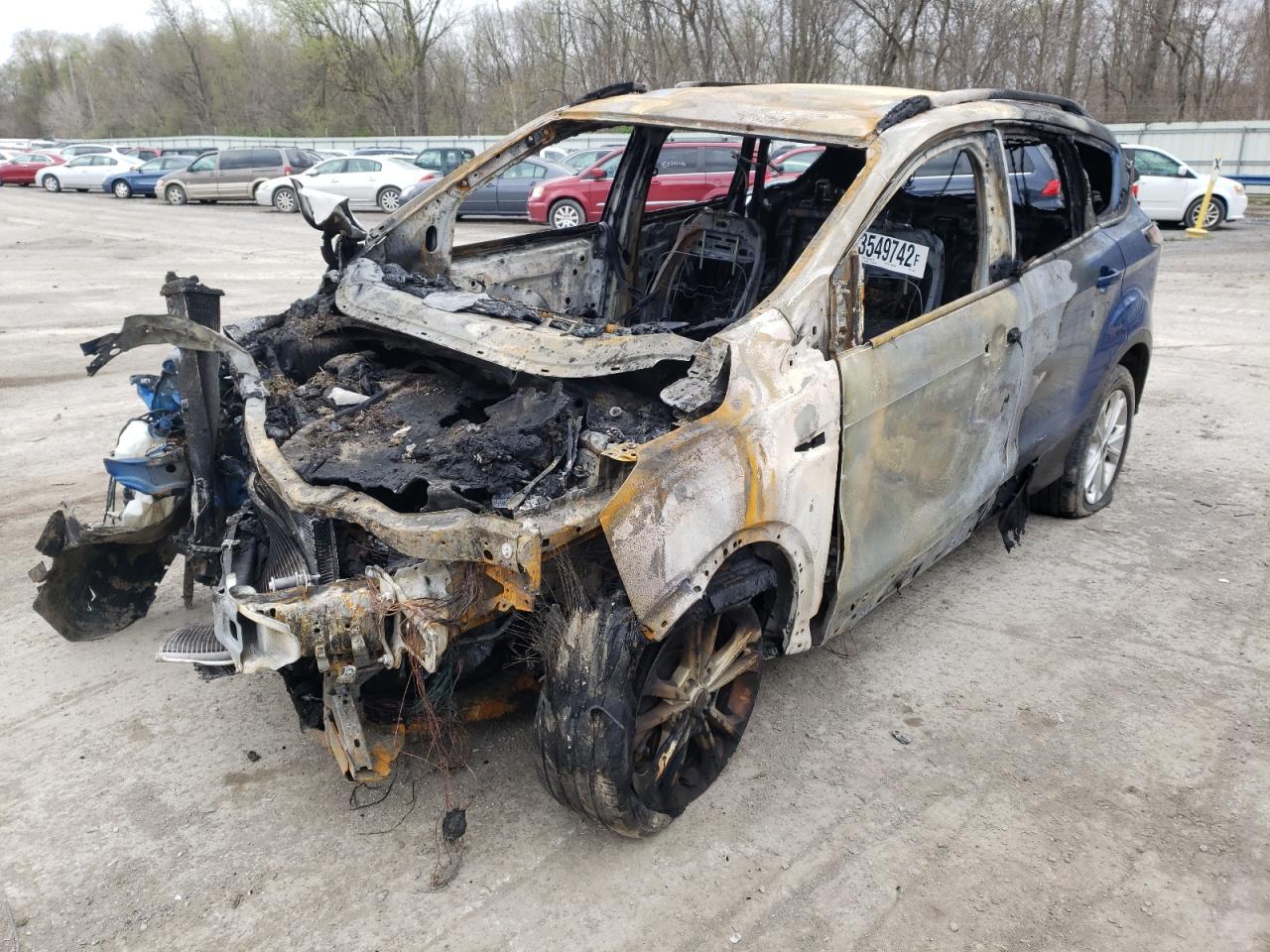 Photo 10 from auction – 2018 FORD ESCAPE SE with VIN 1FMCU9GD0JUC56854