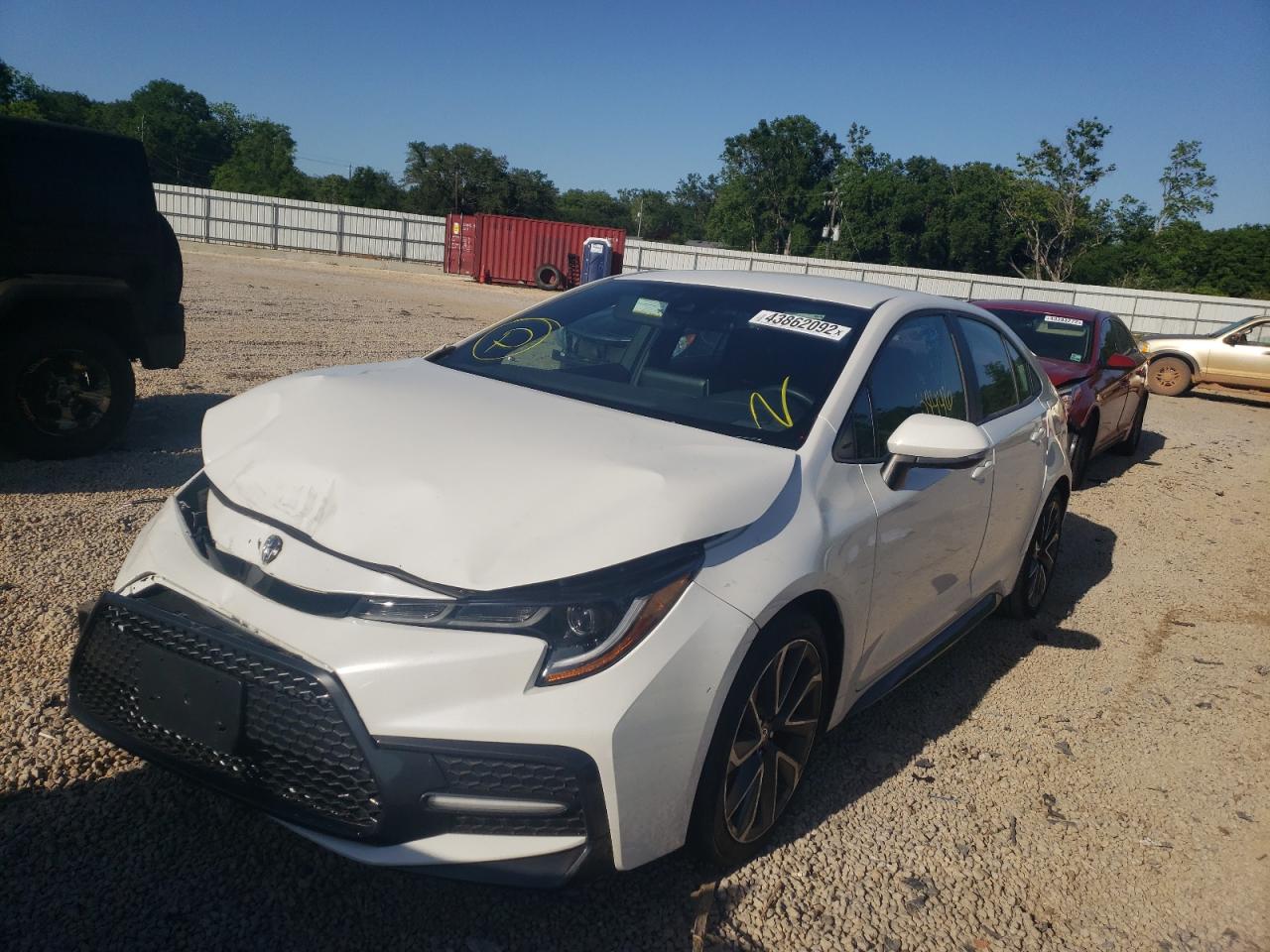 Photo 2 from auction – 2021 TOYOTA COROLLA SE with VIN 5YFS4MCE6MP064079