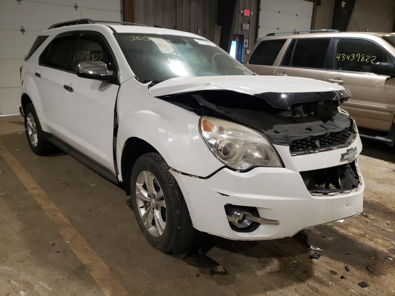 CHEVROLET EQUINOX LT 2013 with VIN 2GNFLGEK3D6123106 - Photo from auction