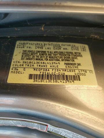 Photo 10 from auction – 2008 NISSAN VERSA S with VIN 3N1BC13E58L413949