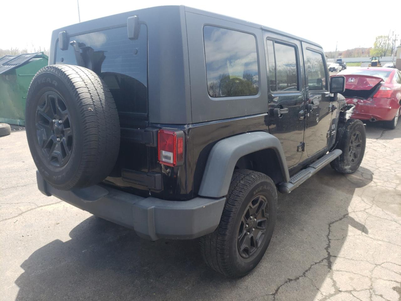 Photo 4 from auction – 2008 JEEP WRANGLER U with VIN 1J4GA39148L600064