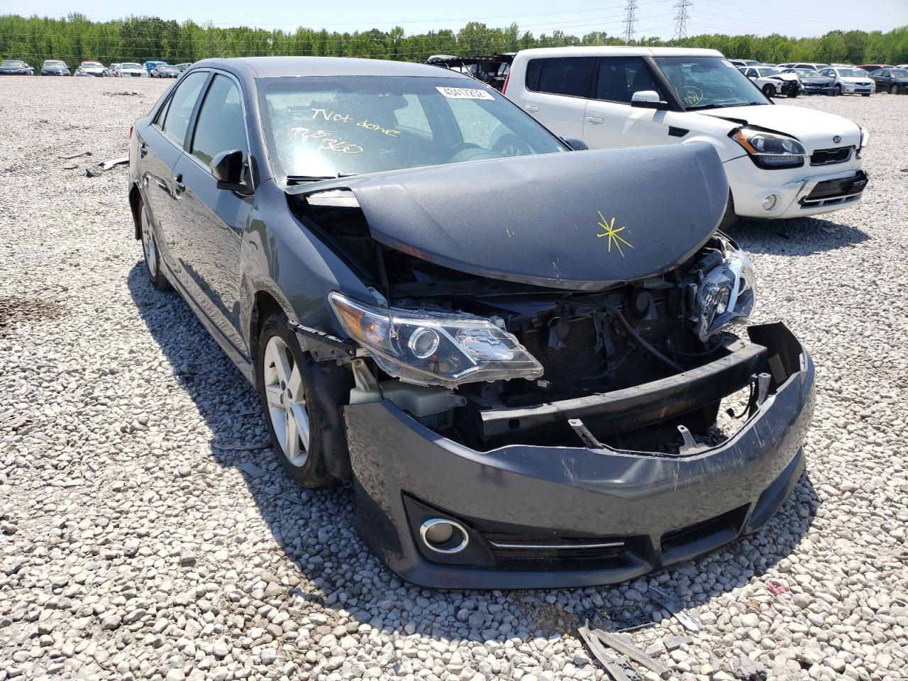 TOYOTA CAMRY 2012 with VIN 4T1BF1FK2CU087639 - Photo from auction