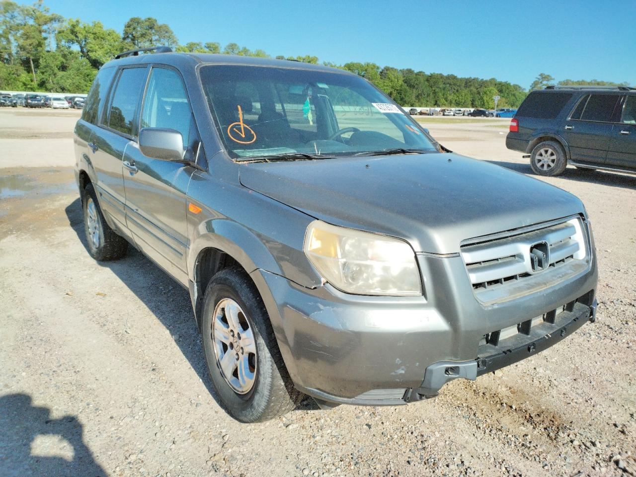 HONDA PILOT VP 2008 with VIN 5FNYF28278B020729 - Photo from auction