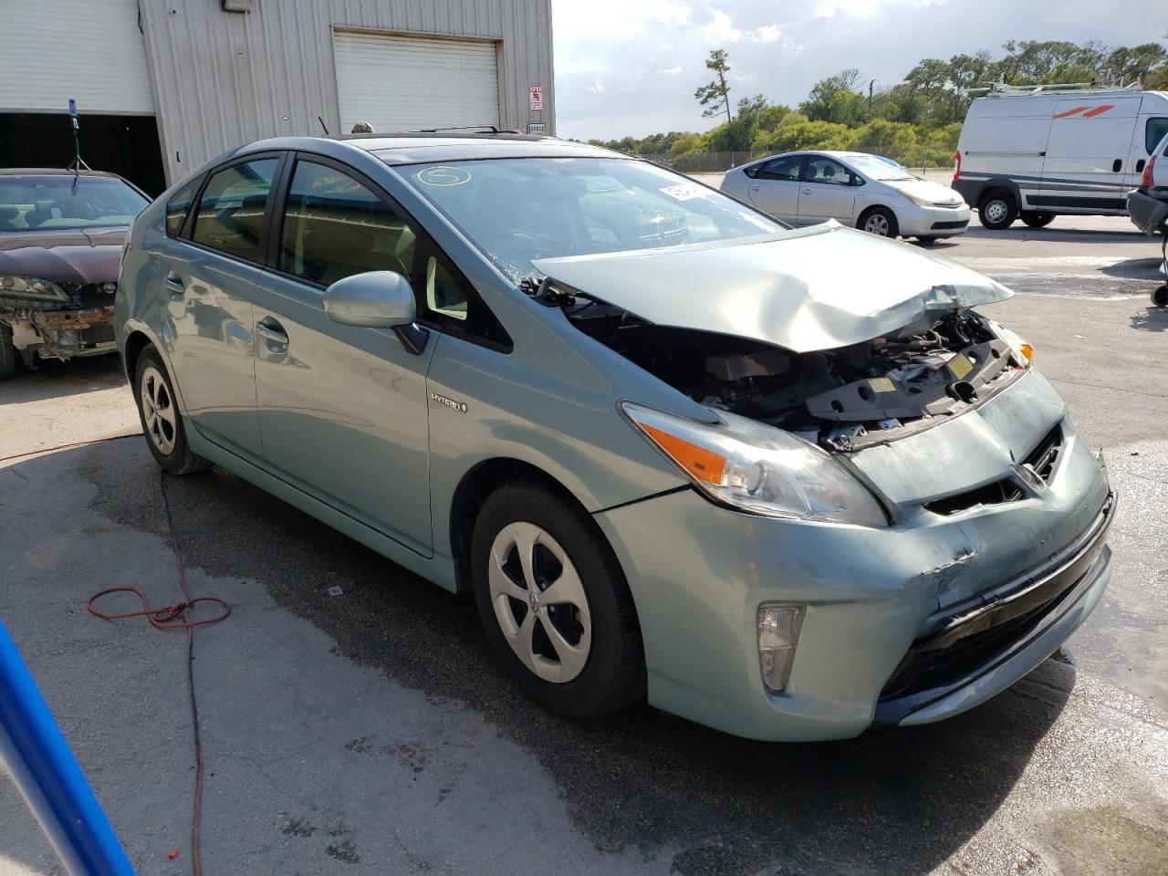 TOYOTA PRIUS 2012 with VIN JTDKN3DU0C1527902 - Photo from auction