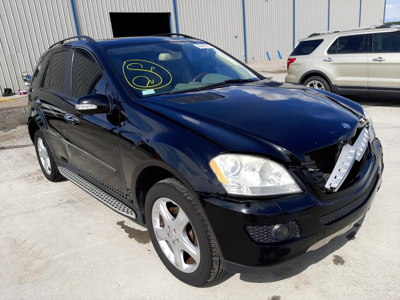 MERCEDES-BENZ ML 350 2007 with VIN 4JGBB86E77A281329 - Photo from auction