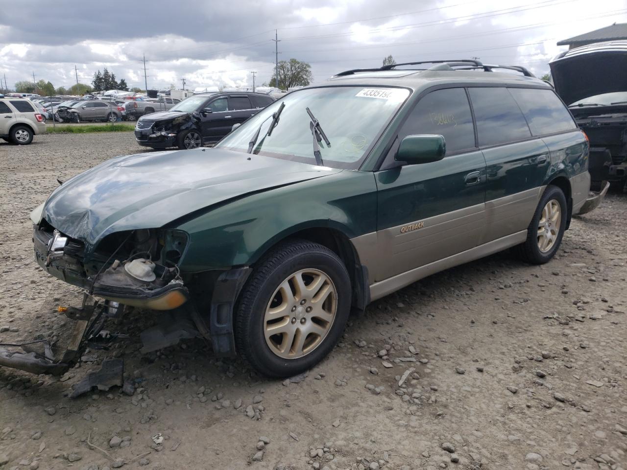Photo 2 from auction – 2003 SUBARU LEGACY OUT with VIN 4S3BH686137614337