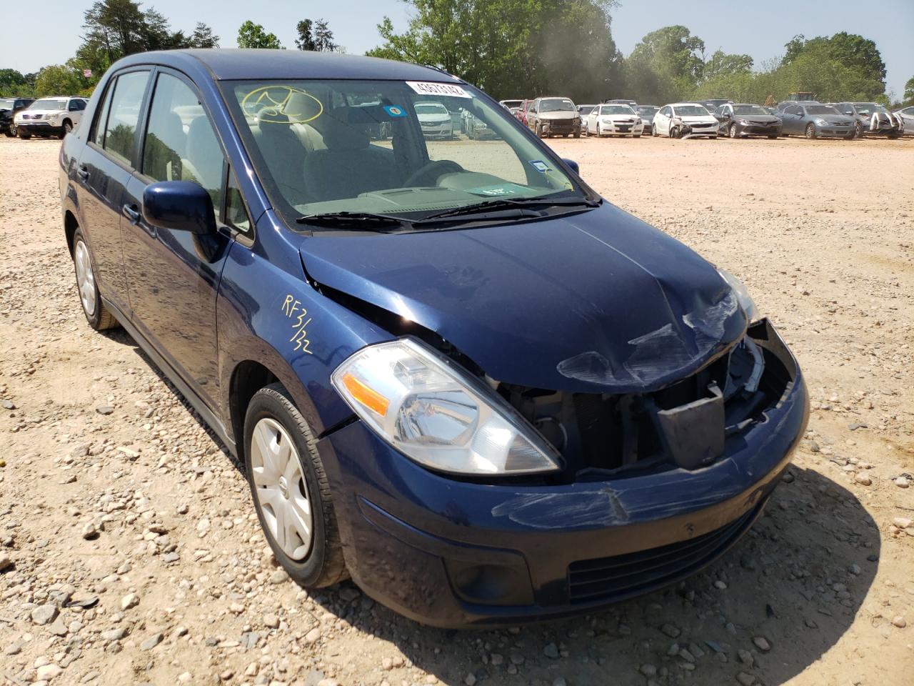 NISSAN VERSA S 2010 with VIN 3N1BC1AP2AL462844 - Photo from auction