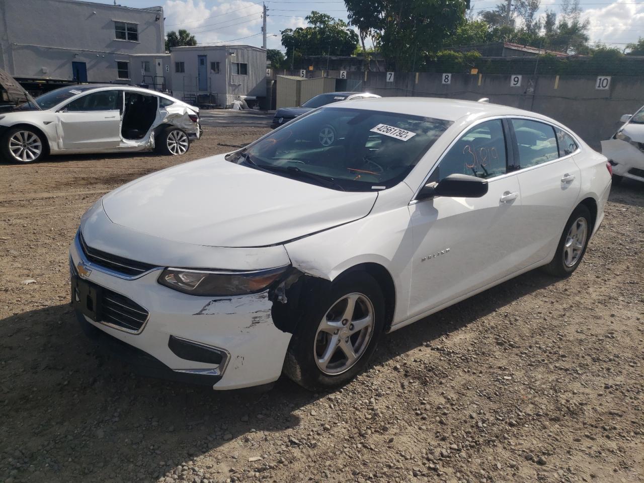 Photo 2 from auction – 2018 CHEVROLET MALIBU LS with VIN 1G1ZC5ST5JF286440