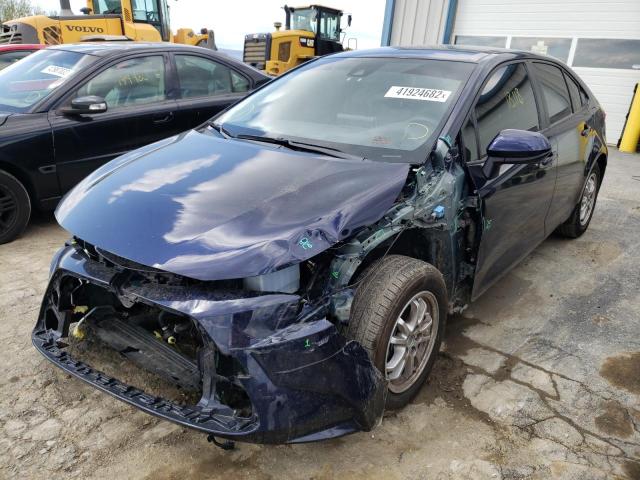 Photo 2 from auction – 2021 TOYOTA COROLLA LE with VIN JTDEAMDE4MJ010949