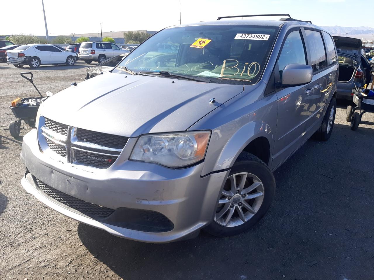 Photo 2 from auction – 2013 DODGE GRAND CARA with VIN 2C4RDGCG1DR771348