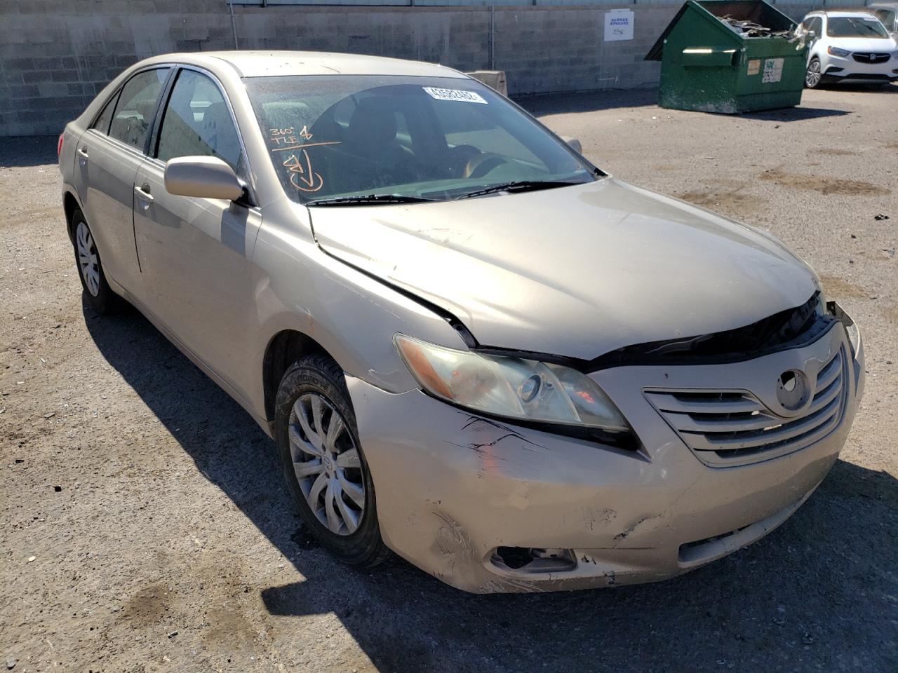 TOYOTA CAMRY CE 2008 with VIN 4T1BE46K38U260127 - Photo from auction