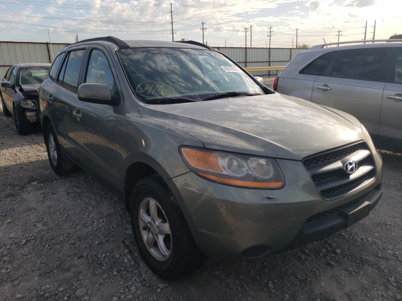 HYUNDAI SANTA FE G 2008 with VIN 5NMSG13D28H202908 - Photo from auction
