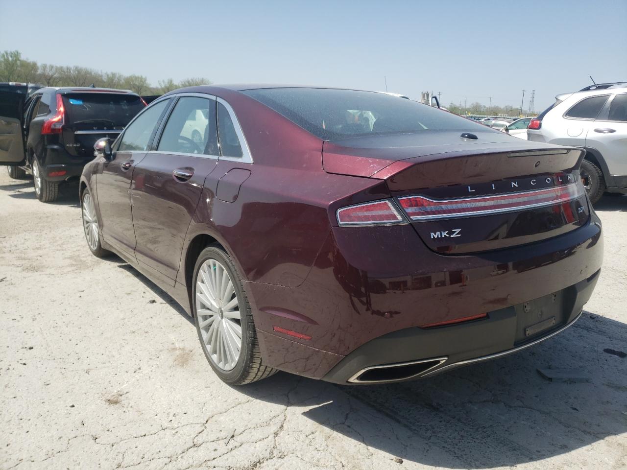 Photo 3 from auction – 2017 LINCOLN MKZ RESERV with VIN 3LN6L5E91HR603598