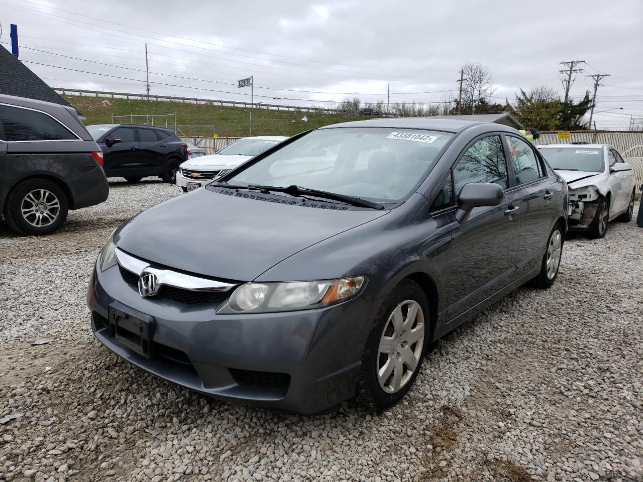 Photo 2 from auction – 2010 HONDA CIVIC LX with VIN 2HGFA1F50AH329618