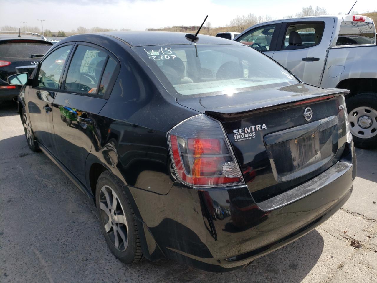 Photo 3 from auction – 2011 NISSAN SENTRA 2.0 with VIN 3N1AB6AP3BL726909