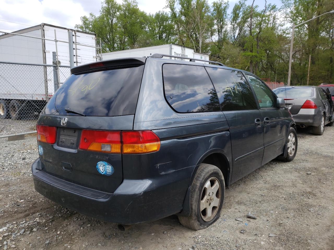 Photo 4 from auction – 2003 HONDA ODYSSEY EX with VIN 5FNRL18023B153641