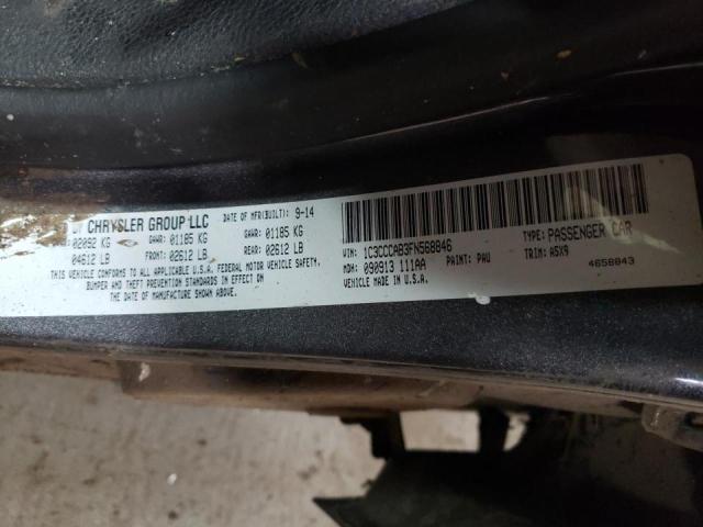 Photo 10 from auction – 2015 CHRYSLER 200 LIMITE with VIN 1C3CCCAB3FN568846