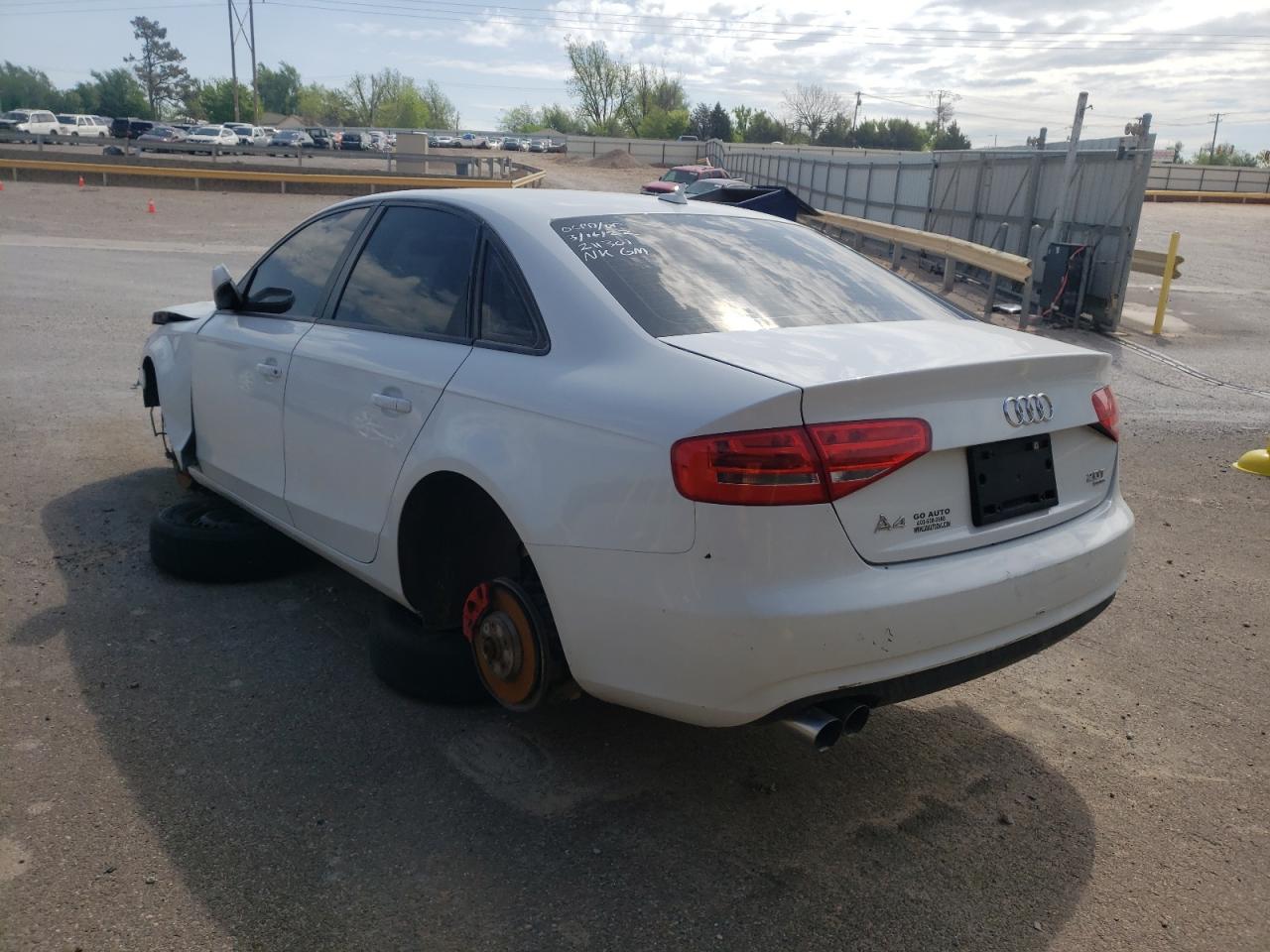 Photo 3 from auction – 2013 AUDI A4 PREMIUM with VIN WAUBFAFL6DN028597