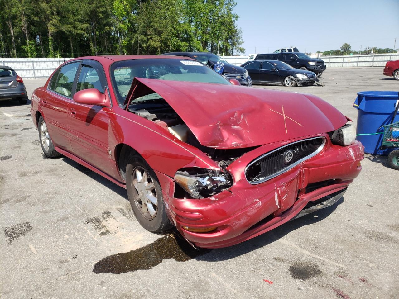 BUICK LESABRE 2003 with VIN 1G4HR54K33U263240 - Photo from auction