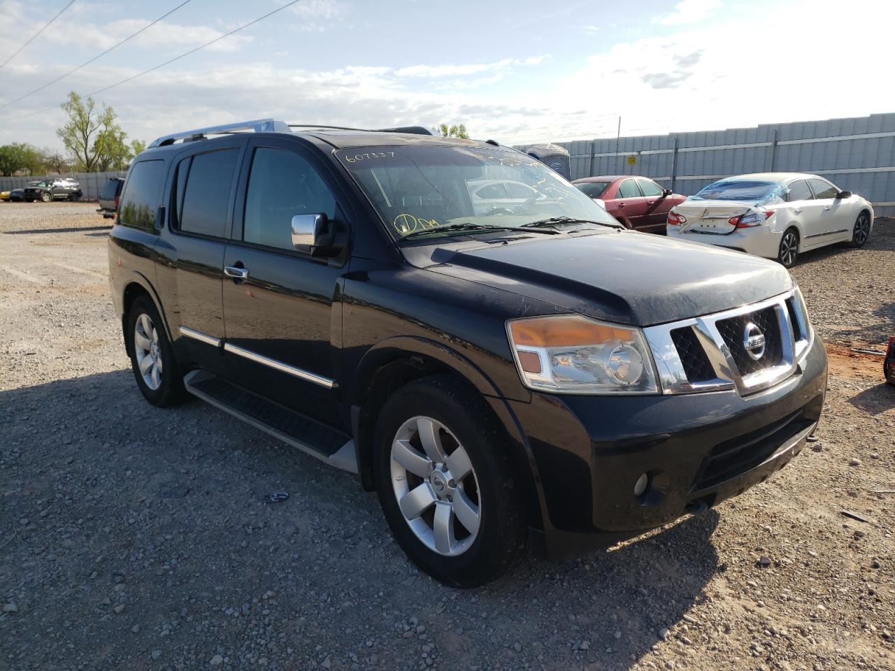 NISSAN ARMADA SV 2011 with VIN 5N1BA0ND7BN607337 - Photo from auction
