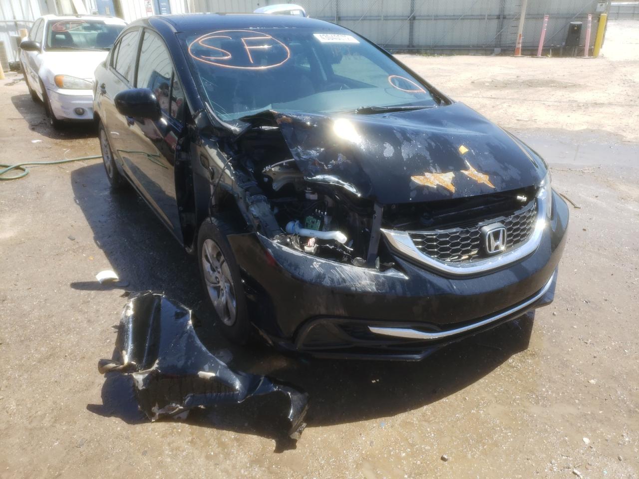 Photo 9 from auction – 2014 HONDA CIVIC LX with VIN 19XFB2F54EE054564