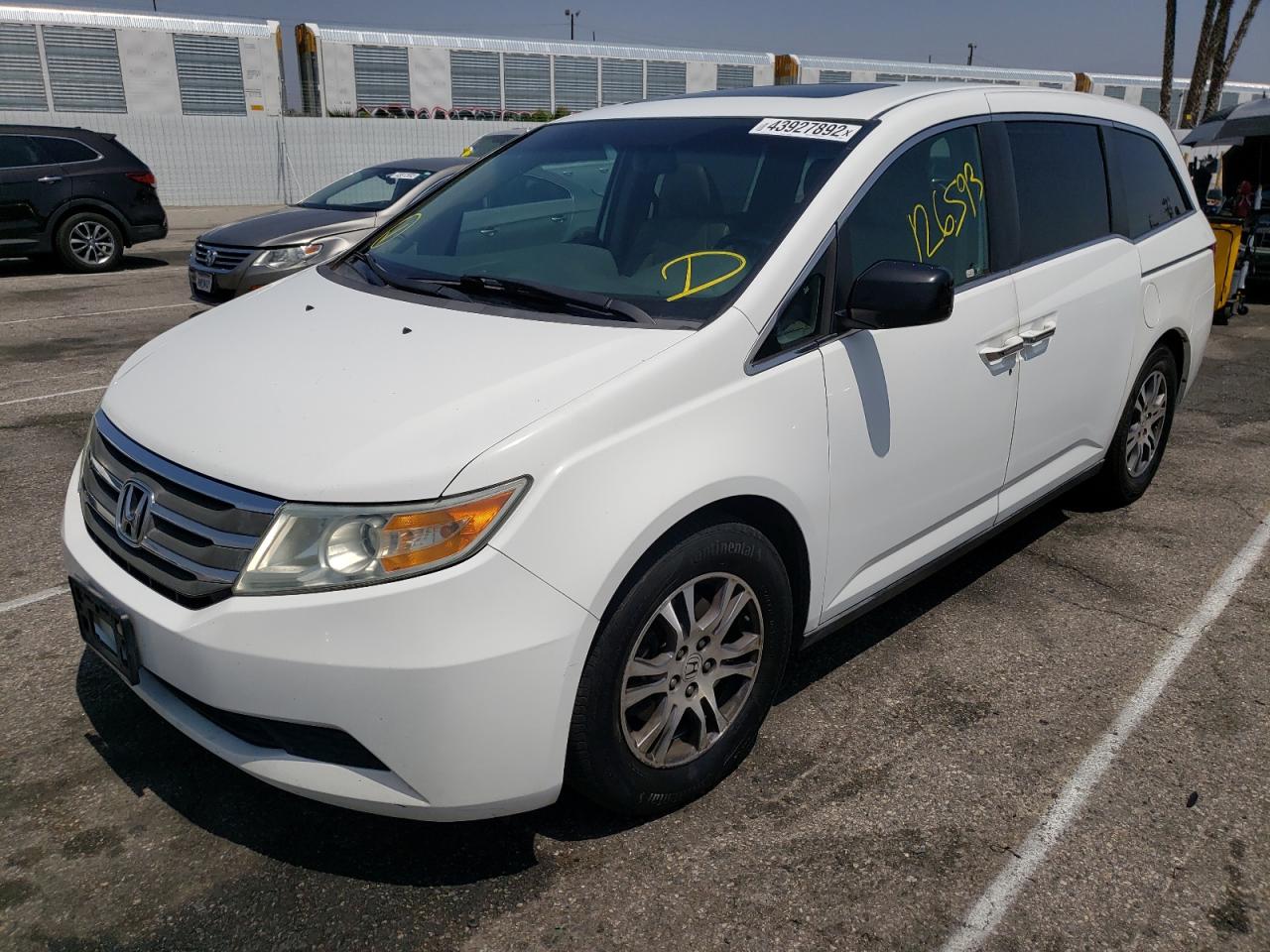 Photo 2 from auction – 2011 HONDA ODYSSEY EX with VIN 5FNRL5H60BB008317