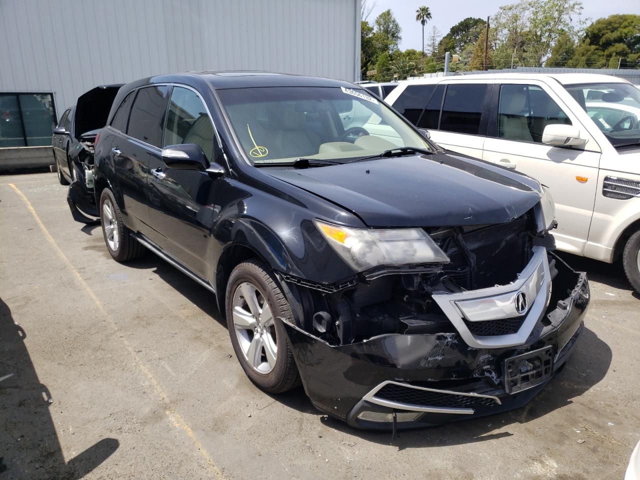Photo 1 from auction – 2010 ACURA MDX TECHNO with VIN 2HNYD2H46AH501766