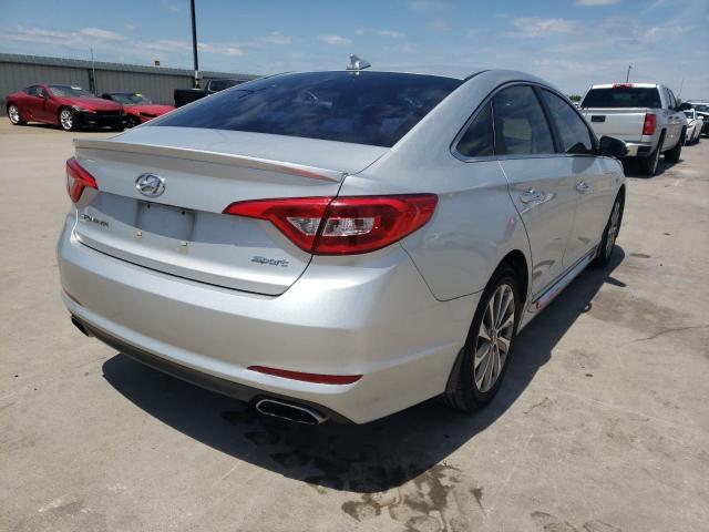Photo 4 from auction – 2016 HYUNDAI SONATA SPO with VIN 5NPE34AF4GH403578