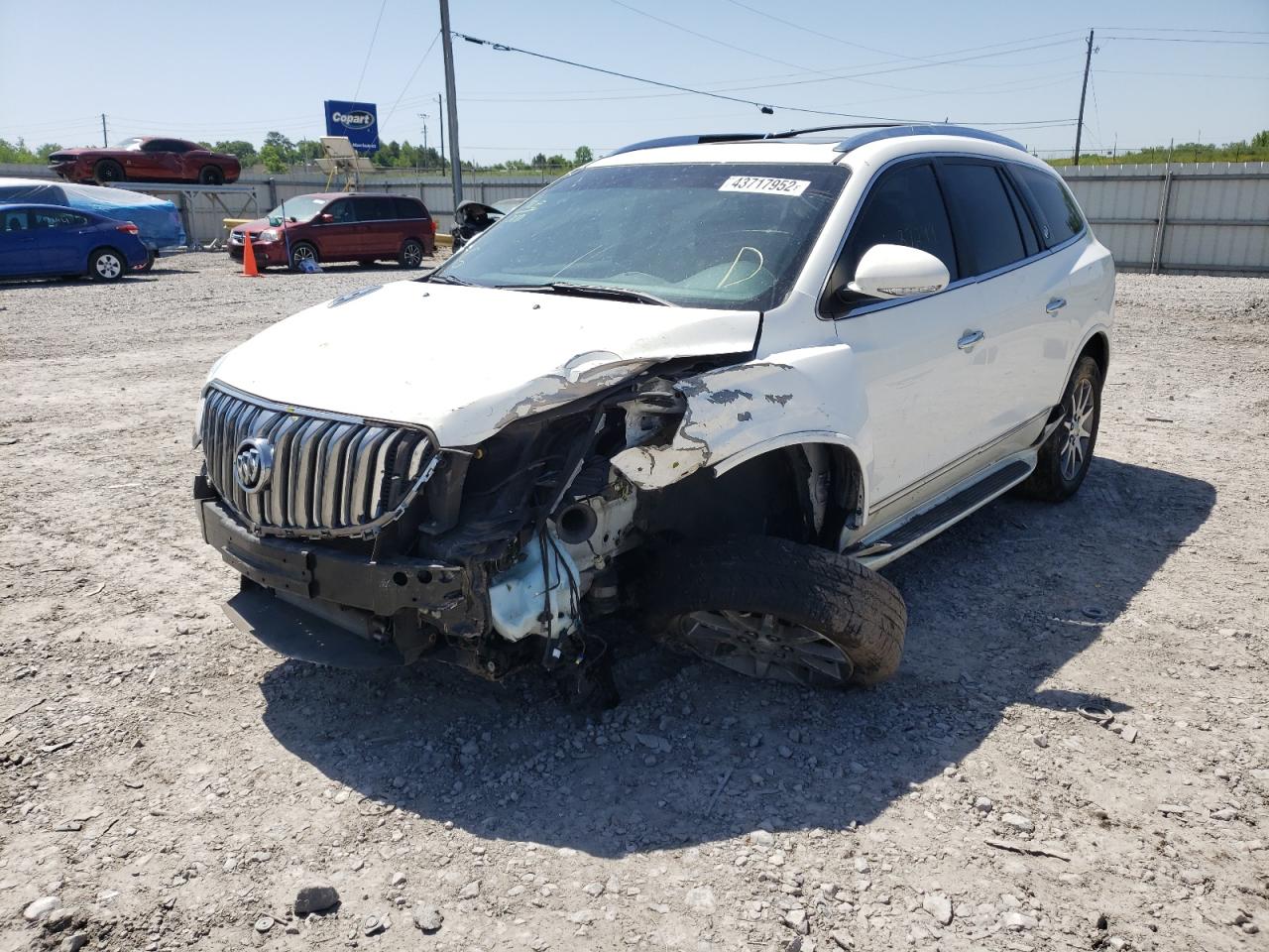 Photo 2 from auction – 2015 BUICK ENCLAVE with VIN 5GAKRBKD7FJ215731