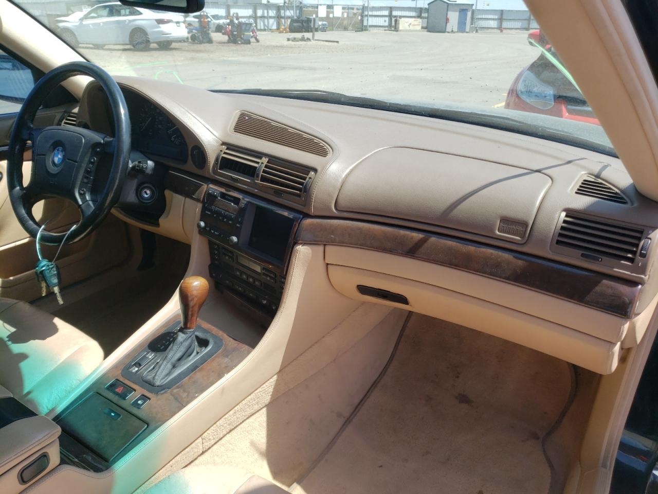 Photo 9 from auction – 1998 BMW 750 IL with VIN WBAGK232XWDH69432