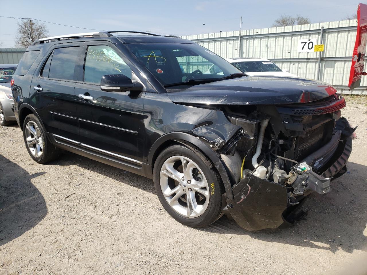 FORD EXPLORER L 2014 with VIN 1FM5K7F8XEGA21714 - Photo from auction