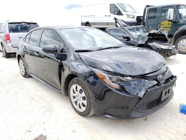 TOYOTA COROLLA LE 2021 with VIN JTDEPMAE9MJ127347 - Photo from auction
