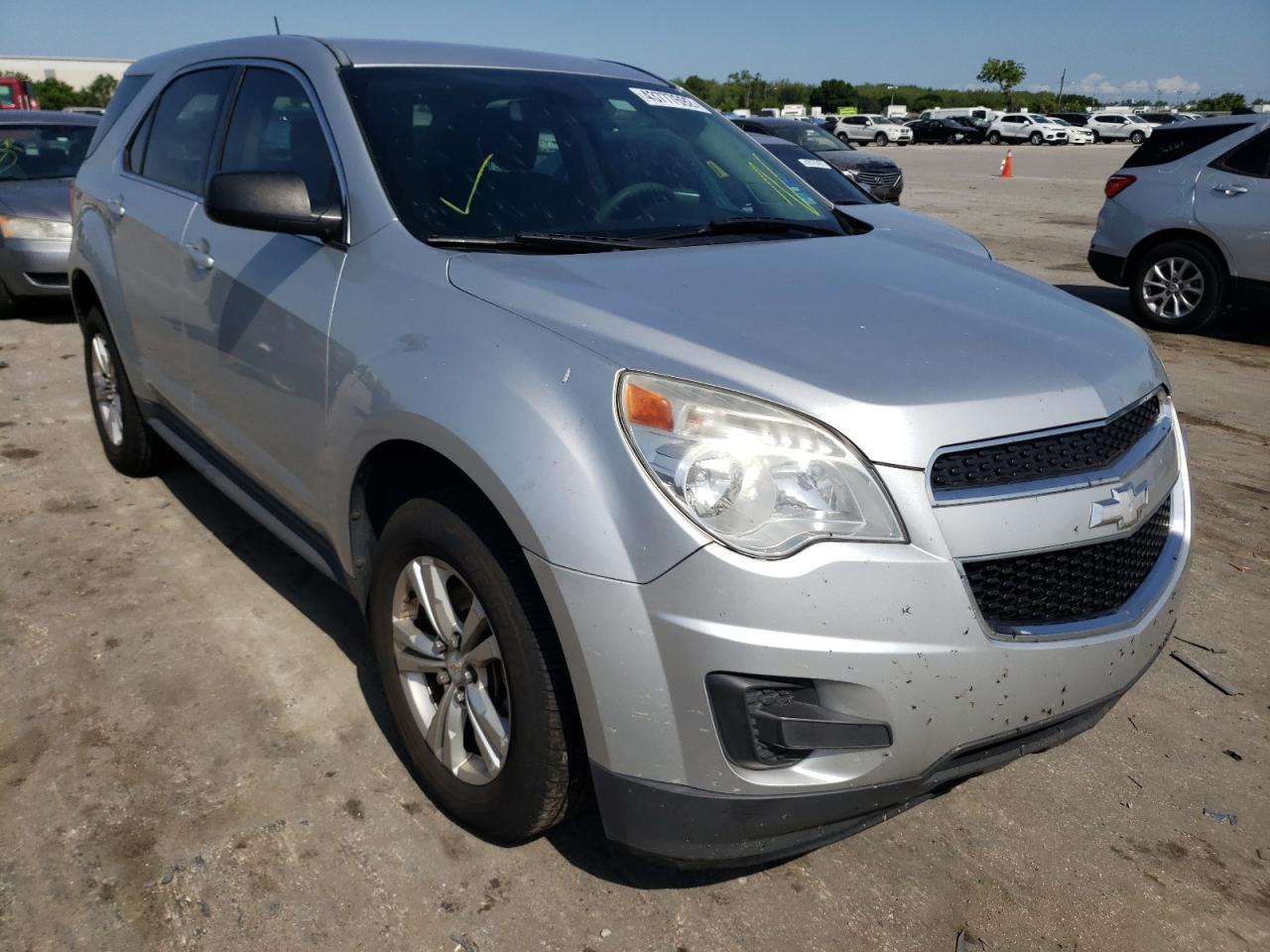 CHEVROLET EQUINOX LS 2014 with VIN 2GNALAEK2E6107861 - Photo from auction