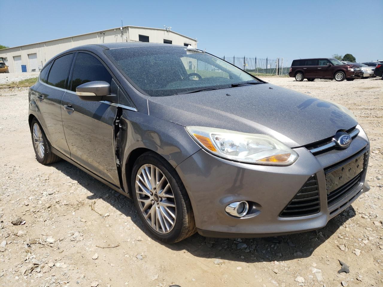 FORD FOCUS SEL 2012 with VIN 1FAHP3M29CL399186 - Photo from auction