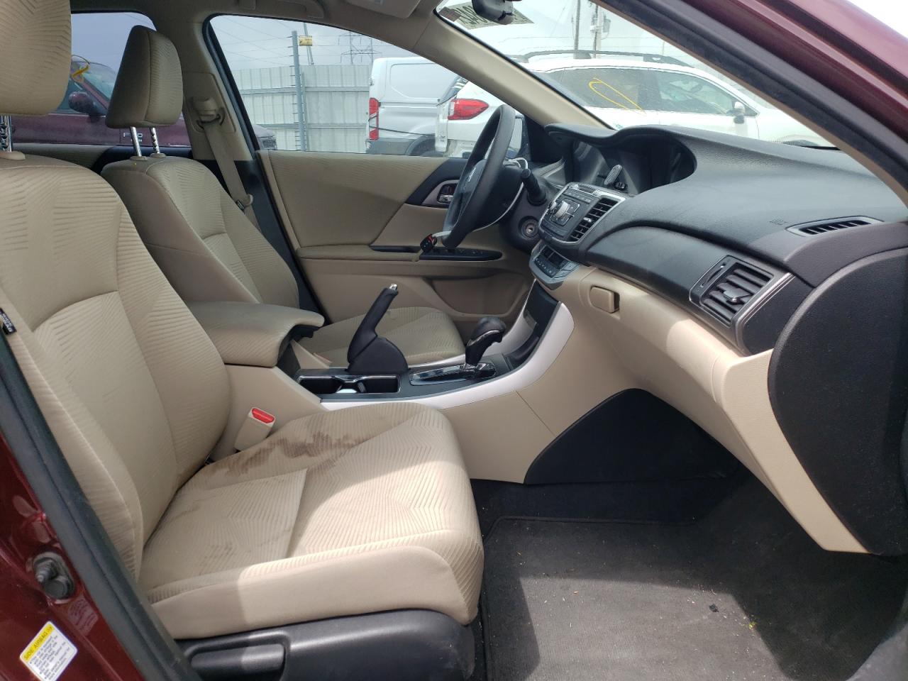 Photo 5 from auction – 2014 HONDA ACCORD LX with VIN 1HGCR2F31EA209900