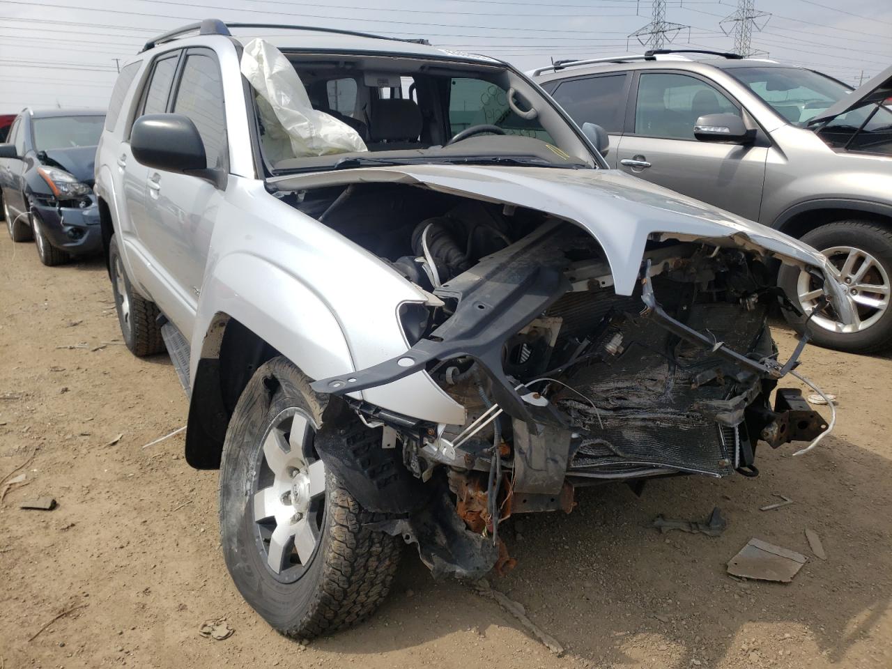 TOYOTA 4RUNNER SR 2004 with VIN JTEBU14R948013702 - Photo from auction
