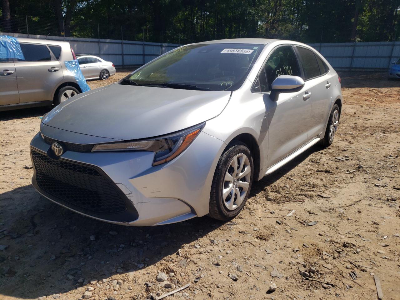 Photo 2 from auction – 2020 TOYOTA COROLLA LE with VIN JTDEPRAE2LJ087799