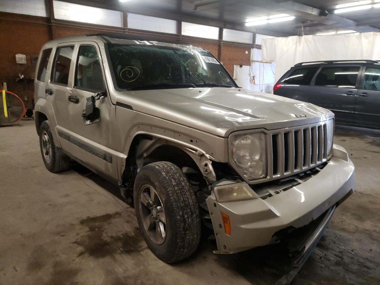 JEEP LIBERTY SP 2008 with VIN 1J8GN28K88W288059 - Photo from auction