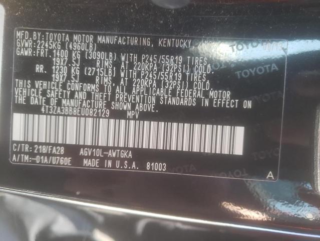 Photo 10 from auction – 2014 TOYOTA VENZA LE with VIN 4T3ZA3BB8EU082129