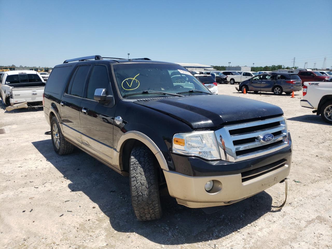 FORD EXPEDITION 2013 with VIN 1FMJK1H53DEF59700 - Photo from auction