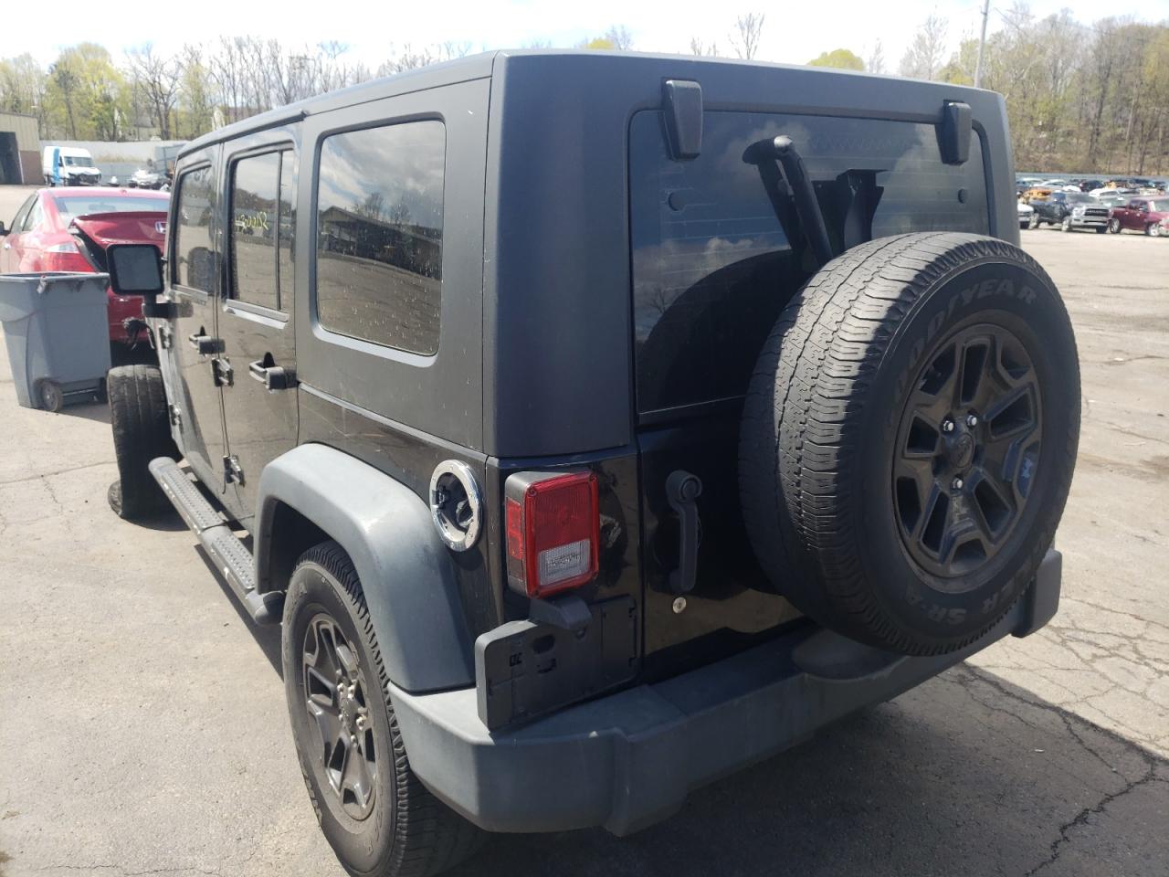 Photo 3 from auction – 2008 JEEP WRANGLER U with VIN 1J4GA39148L600064
