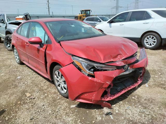 TOYOTA COROLLA LE 2020 with VIN 5YFEPRAE5LP058759 - Photo from auction