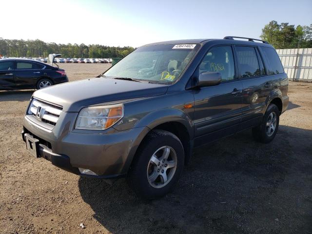 Photo 2 from auction – 2007 HONDA PILOT EX with VIN 2HKYF18437H524173