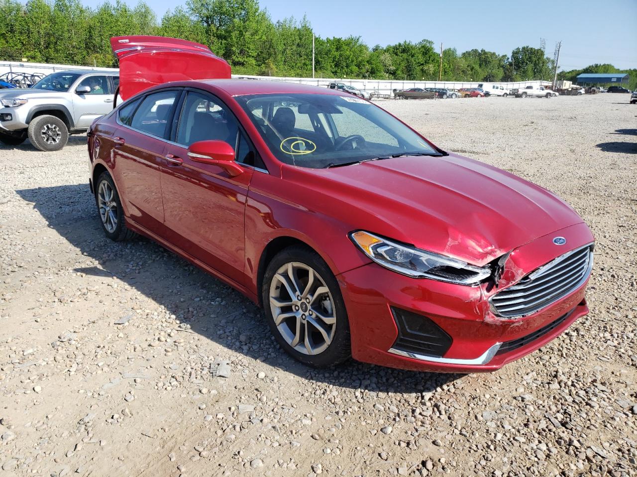 Photo 1 from auction – 2020 FORD FUSION SEL with VIN 3FA6P0CD5LR177240