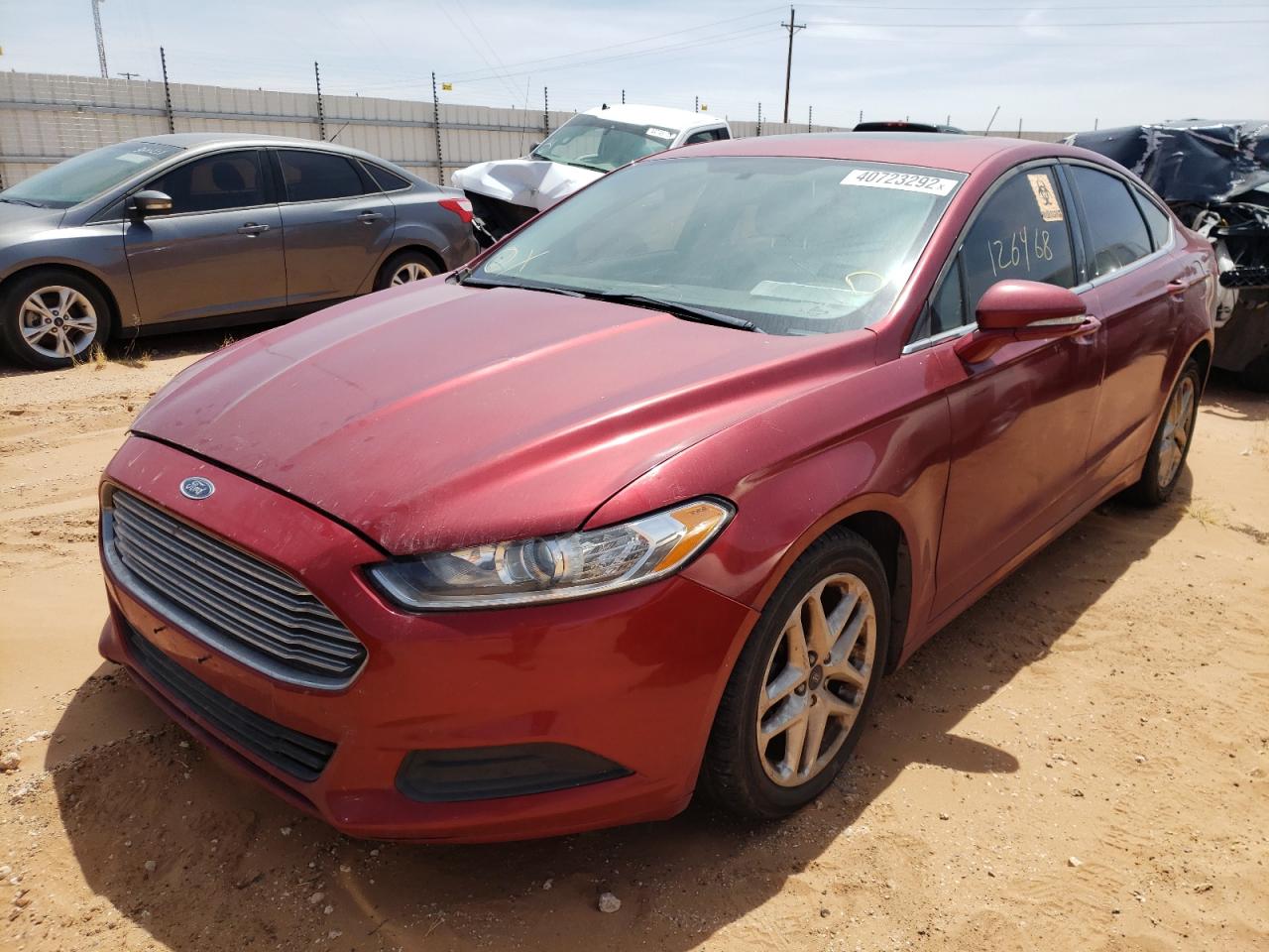 Photo 2 from auction – 2014 FORD FUSION SE with VIN 3FA6P0H72ER143102
