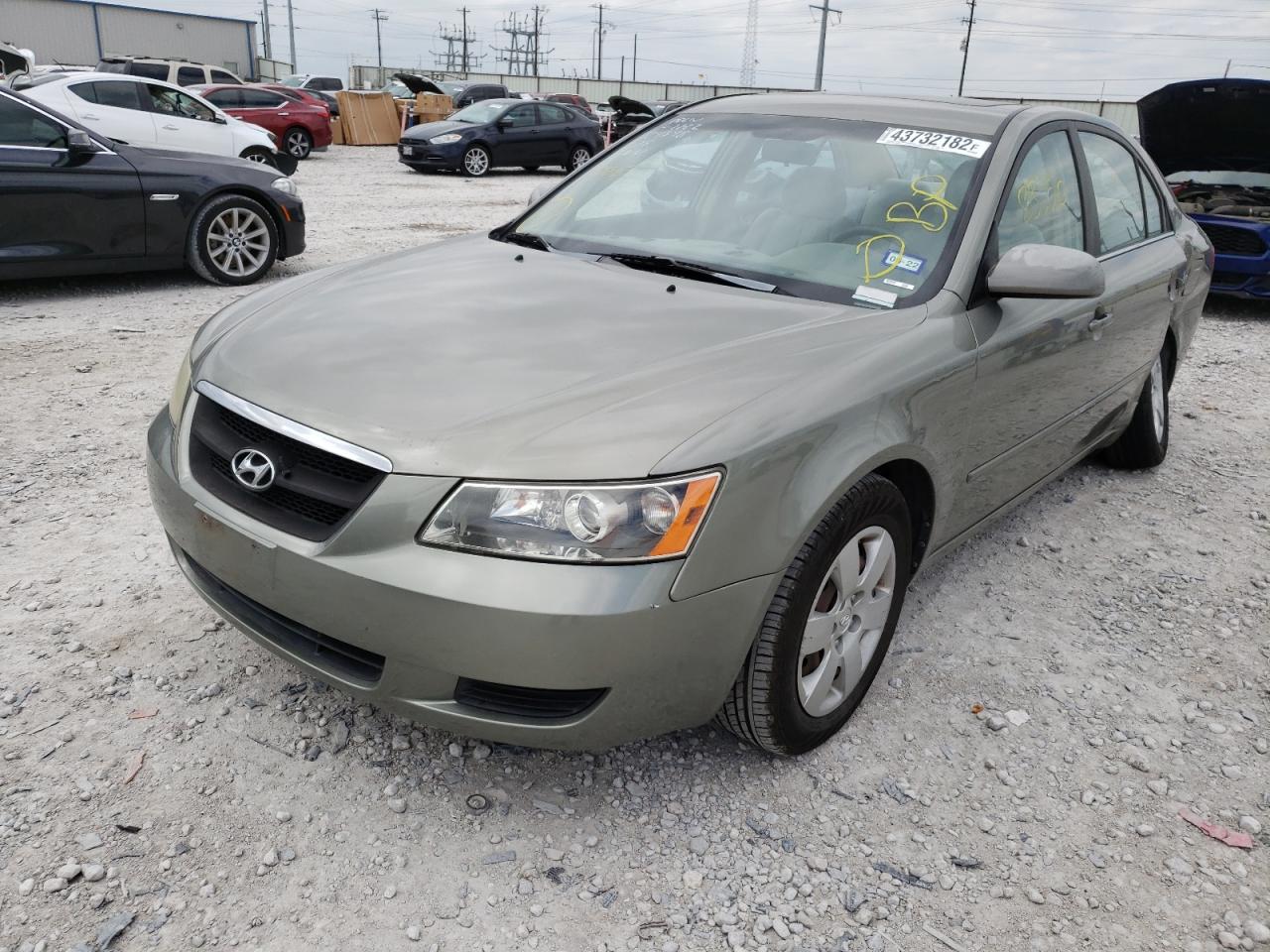 Photo 2 from auction – 2008 HYUNDAI SONATA GLS with VIN 5NPET46C08H309049
