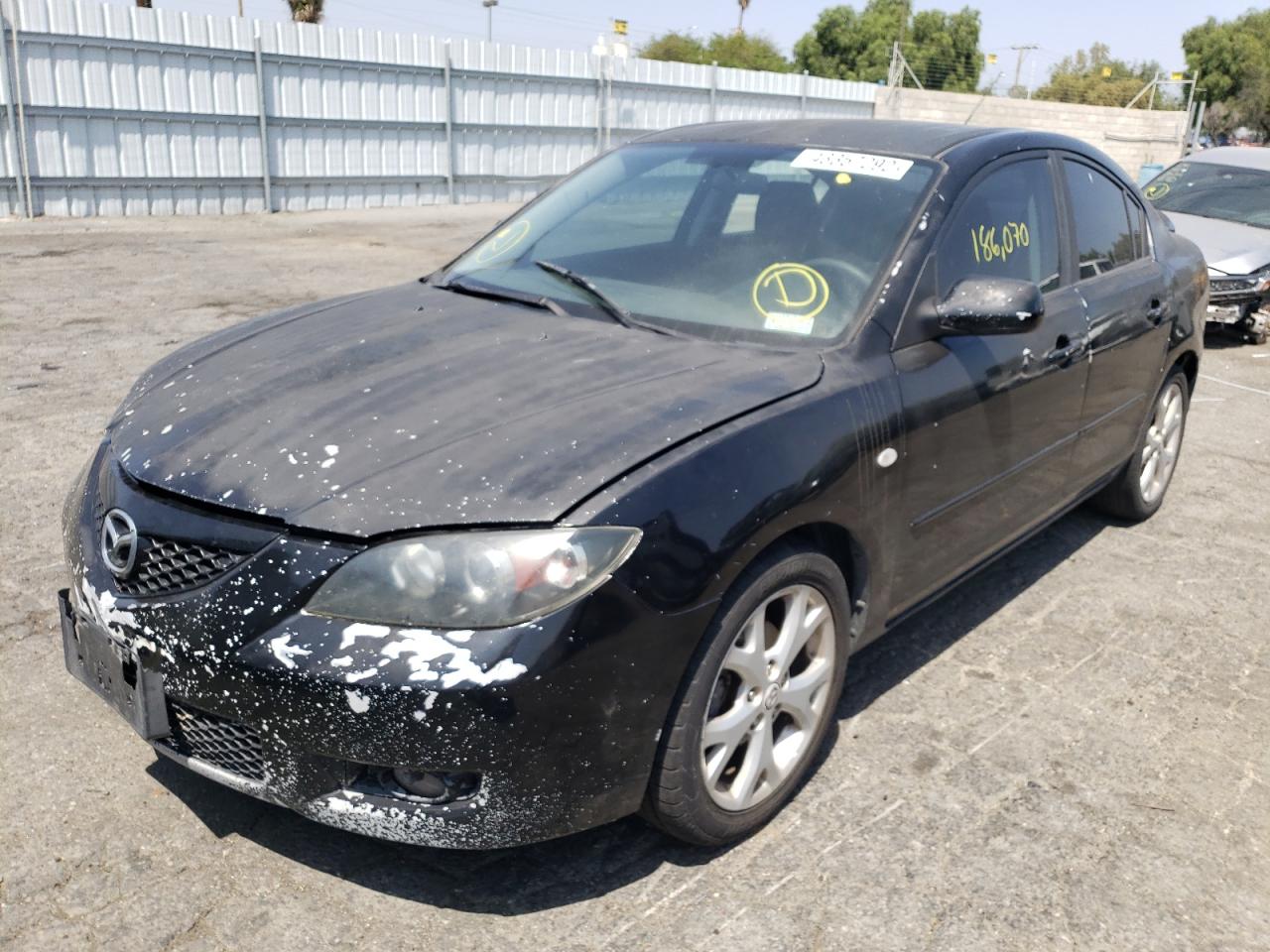 Photo 2 from auction – 2008 MAZDA 3 I with VIN JM1BK32G381101831